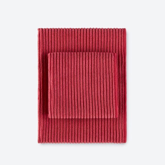 Norwex Kitchen Towel and Kitchen Cloth set of 2 Pomegranate NWT - Picture 1 of 9